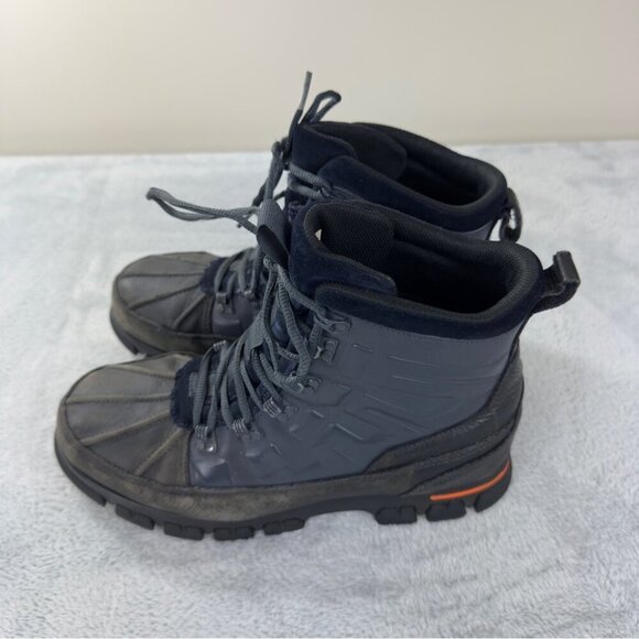 Polo Ralph Lauren Delton Duck Leather Boots Men's Size 10D Winter Outdoors - Picture 7 of 16